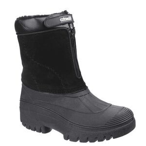 Cotswold Mens Venture Waterproof Winter Boots / Black